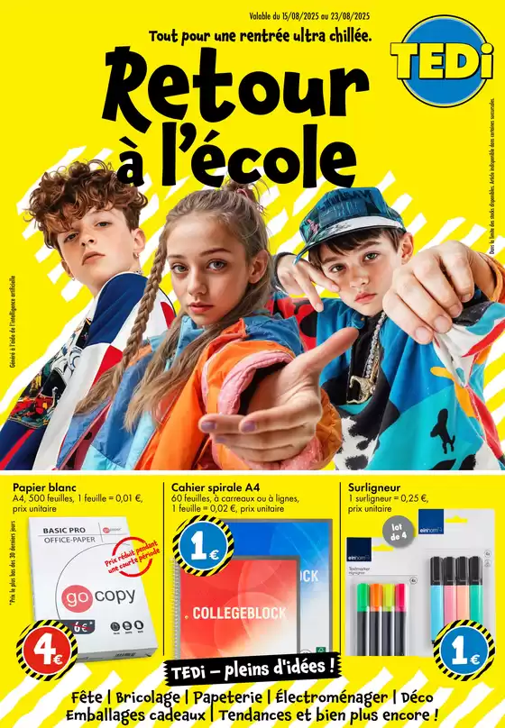Retour à l´ecole