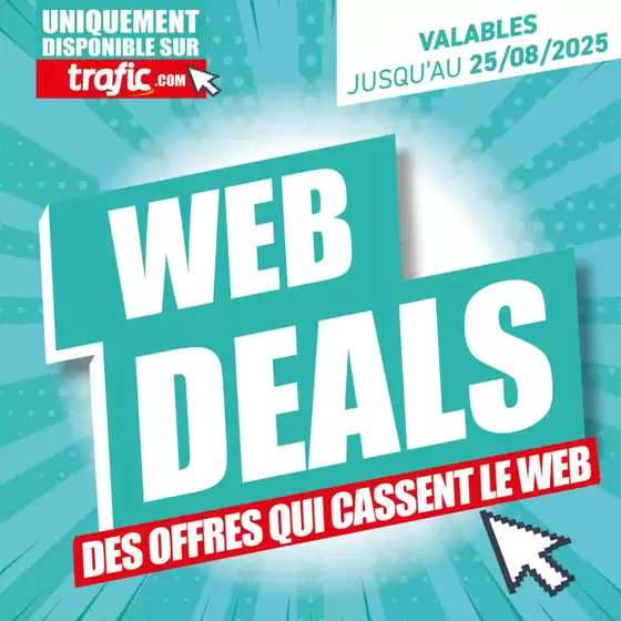 Offres web exclusives à prix cassés