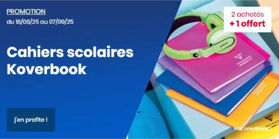 Les promotions du moment