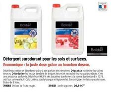 Parfum Boldair offre sur Calipage