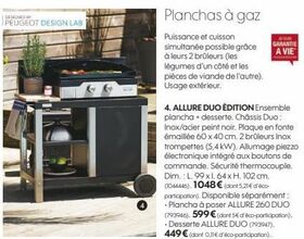 Plancha  offre sur Truffaut