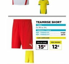Short Promo offre sur Go Sport Montagne