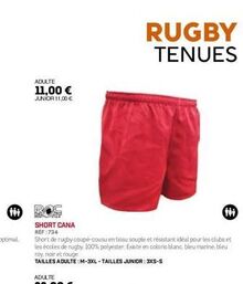 Rugby  offre sur Sport 2000