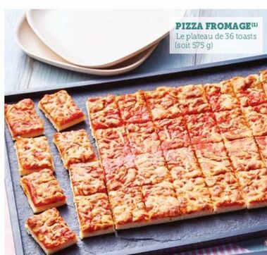 Pizza fromage offre sur Station U