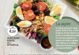 Salade  offre sur Match