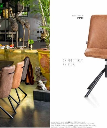 Chaise  offre sur H&H