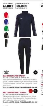 pantalon Umbro