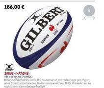 186,00 €  GILBERT  913215  GILBERT  SIRIUS  MATCHBAL  H 