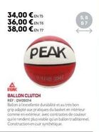 Offre Spéciale : Ballon Clutch Peak 5.6 87 - Réf. OWOB014, Durabilité & Grip Optimum ! 34,00 € EN T6 et 36,00 € EN T7.