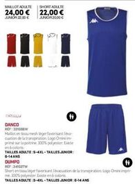 Maillot Adulte et Short Junior Omini: Évacuation de La Transpiration - Promo 22,00€!