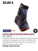 Novelastic Multi-Sport Bandage: Chevillère Ligamentaire Ref: 0280-02 Avec Strapping!