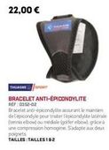bracelet anti-épicondylite thuasne - 22€ - traite l'épicondylite latérale et médiale