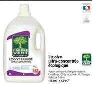 lessive liquide L'Arbre Vert