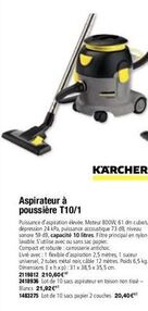 aspirateur Kärcher