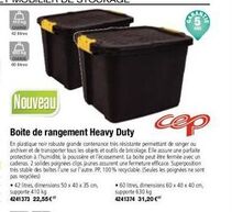 Boîte de rangement 