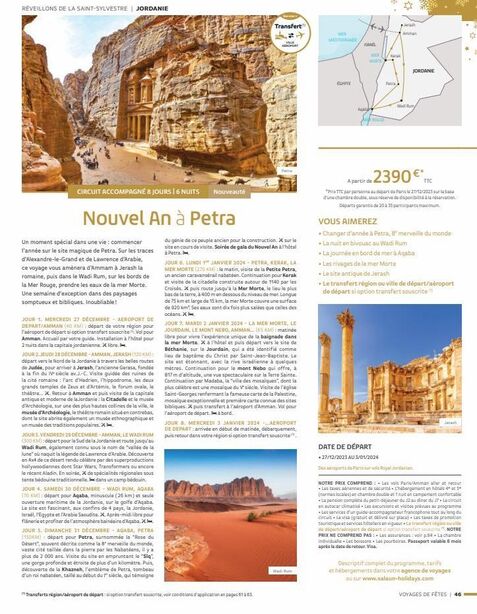 Voyages Royal offre sur Salaün Holidays
