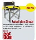 Fauteuil  offre sur Accastillage Diffusion