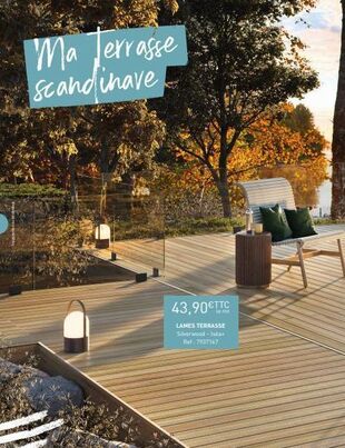 Ensemble de terrasse  offre sur Point P