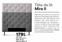 Tête de lit  offre sur BUT