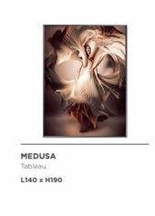 MEDUSA Tableau.  L140 x H190  offre sur Crozatier
