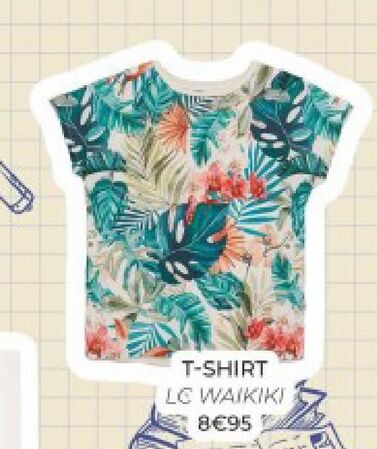 T-shirt offre à 8,95€ sur Jennyfer