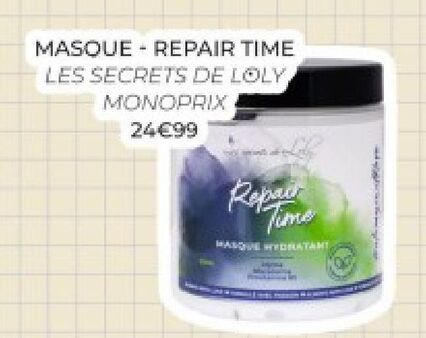 Masque - repair time offre à 24,99€ sur Jennyfer