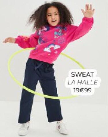 Sweat offre à 19,99€ sur Jennyfer