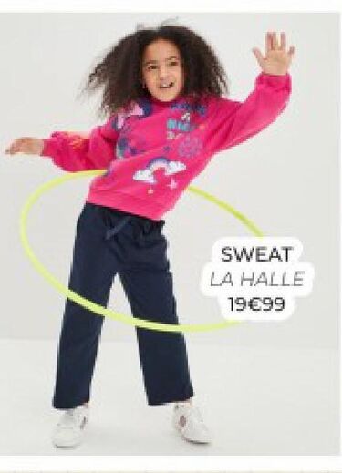 Sweat offre à 19,99€ sur Undiz