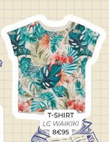 T-shirt offre à 8,95€ sur Etam