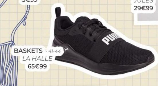 Baskets offre à 65,99€ sur Etam