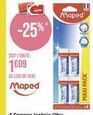 -25%  SOIT L'UNITÉ:  1609  AU LIEU DE 1845  Maped  Maped  MAXI PACK 