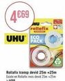 4€69  HU rollafix  amanns  UHU CO  PACK 