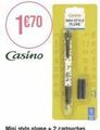 1€70  casino  gene vini stylo plive 