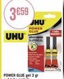 3659  UHU  JHU  POWER GLUE  SUPERGEL  Thebe GRATUIT  UNU UNU 