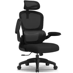 Fauteuil de Bureau, Accoudoirs Pliable, Inclinable, Soutien Lombaire Ergonomique offre à 99,99€ sur BUT