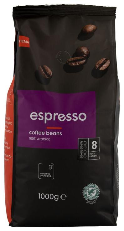Café en grains espresso - 1 kg offre à 11,99€ sur Hema