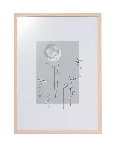 Cadre photo 50x70 bois naturel offre à 22,99€ sur Hema