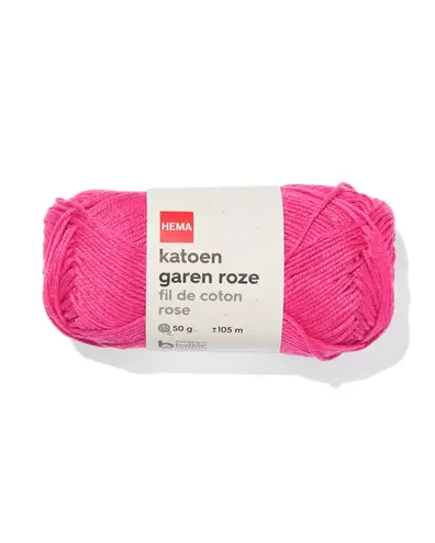 Fil de coton rose 50g 105m offre à 1,99€ sur Hema