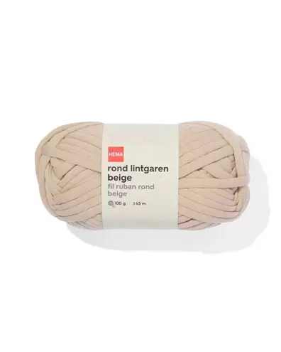 Fil ruban rond beige 100g 45m offre à 3,99€ sur Hema