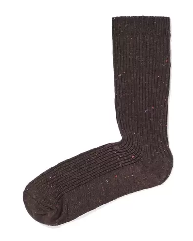 Chaussettes femme avec coton marron offre à 4,99€ sur Hema