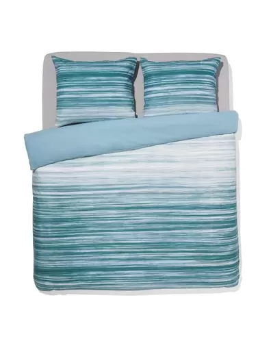 Housse de couette flanelle 200x200/220 flanelle dégradé de couleurs offre à 25€ sur Hema