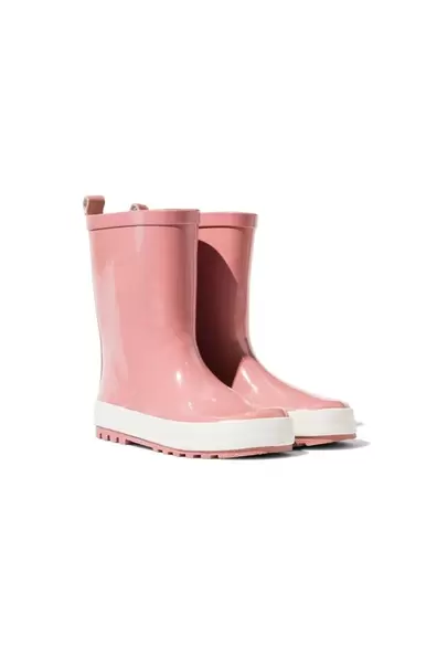 Bottes de pluie enfant caoutchouc vieux rose offre à 11€ sur Hema