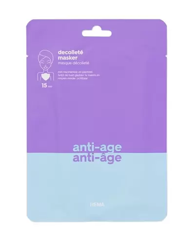 Masque décolleté anti-âge offre à 3,99€ sur Hema