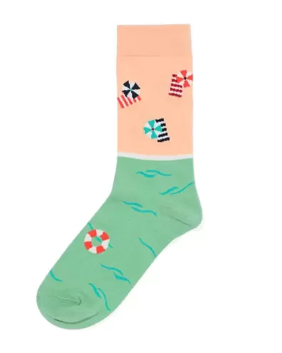 Chaussettes life's a beach multi offre à 4,99€ sur Hema