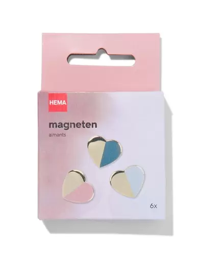 6 magnets coeurs 3 cm offre à 1,75€ sur Hema