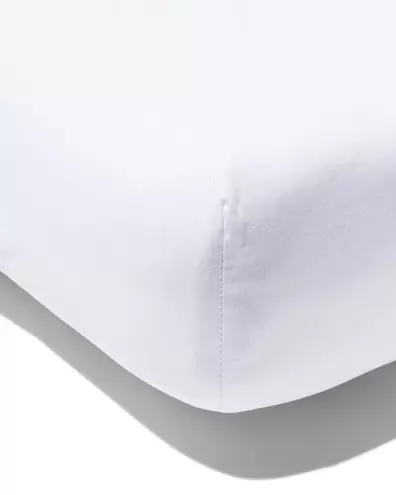 Drap-housse coton 90x200 blanc offre à 7,99€ sur Hema