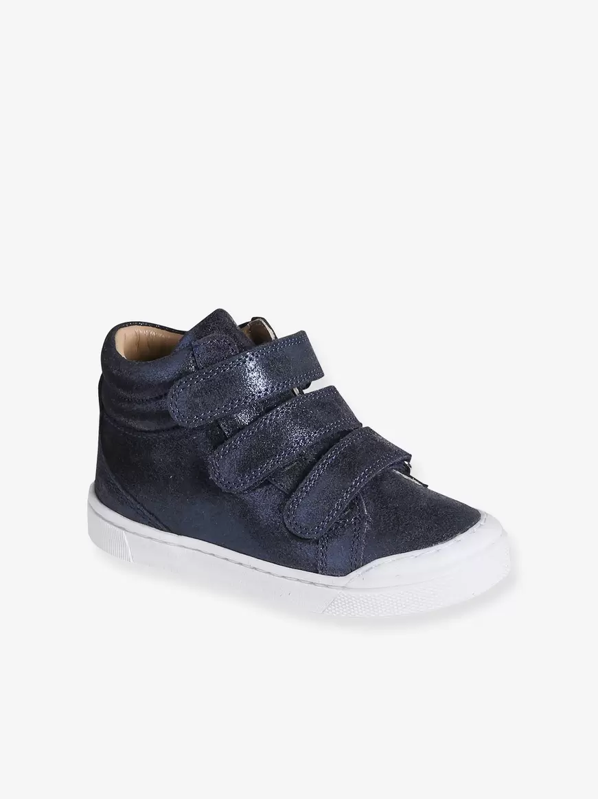 Baskets mid cuir scratchees fille collection maternelle -... offre à 29,99€ sur Vertbaudet