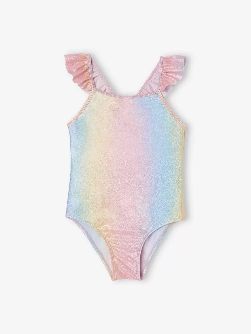 Maillot de bain 1 piece fille glitter - rose offre à 9,99€ sur Vertbaudet