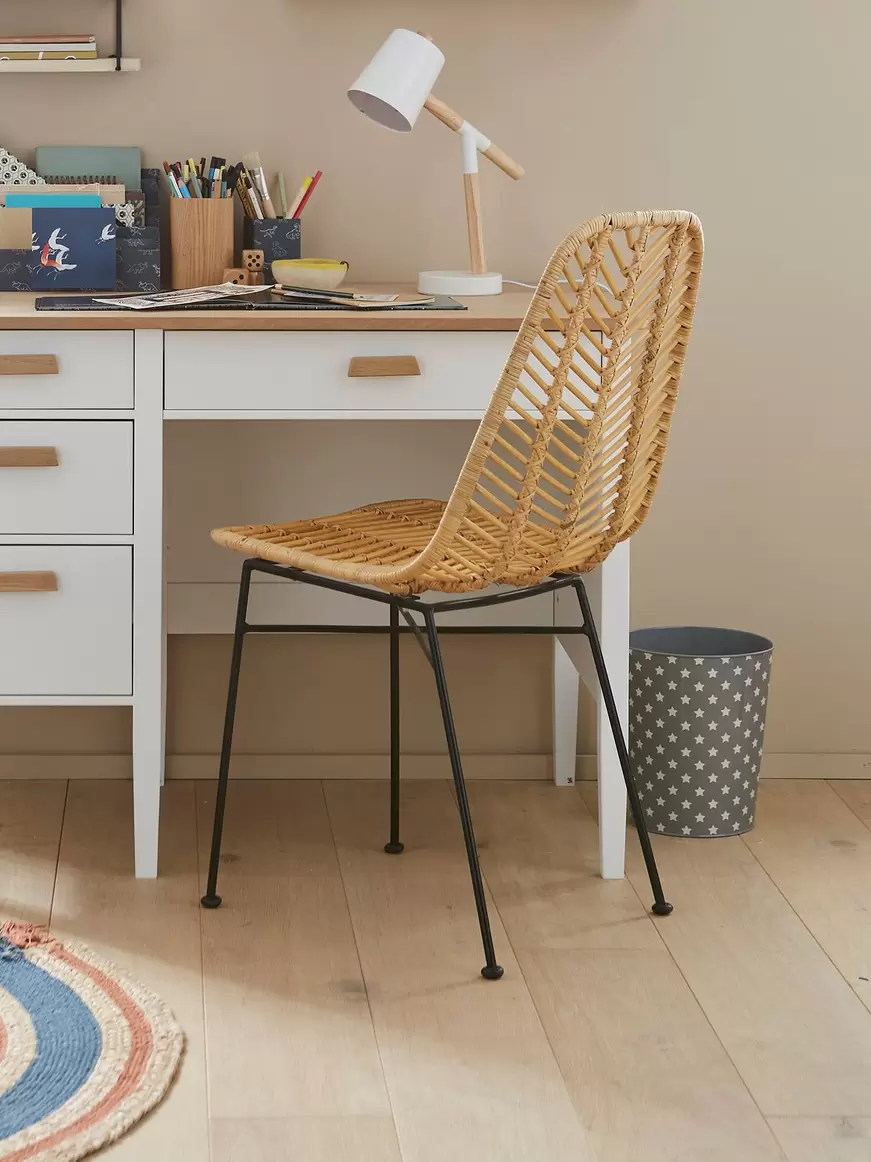 Chaise en rotin primaire kana - naturel offre à 90,3€ sur Vertbaudet