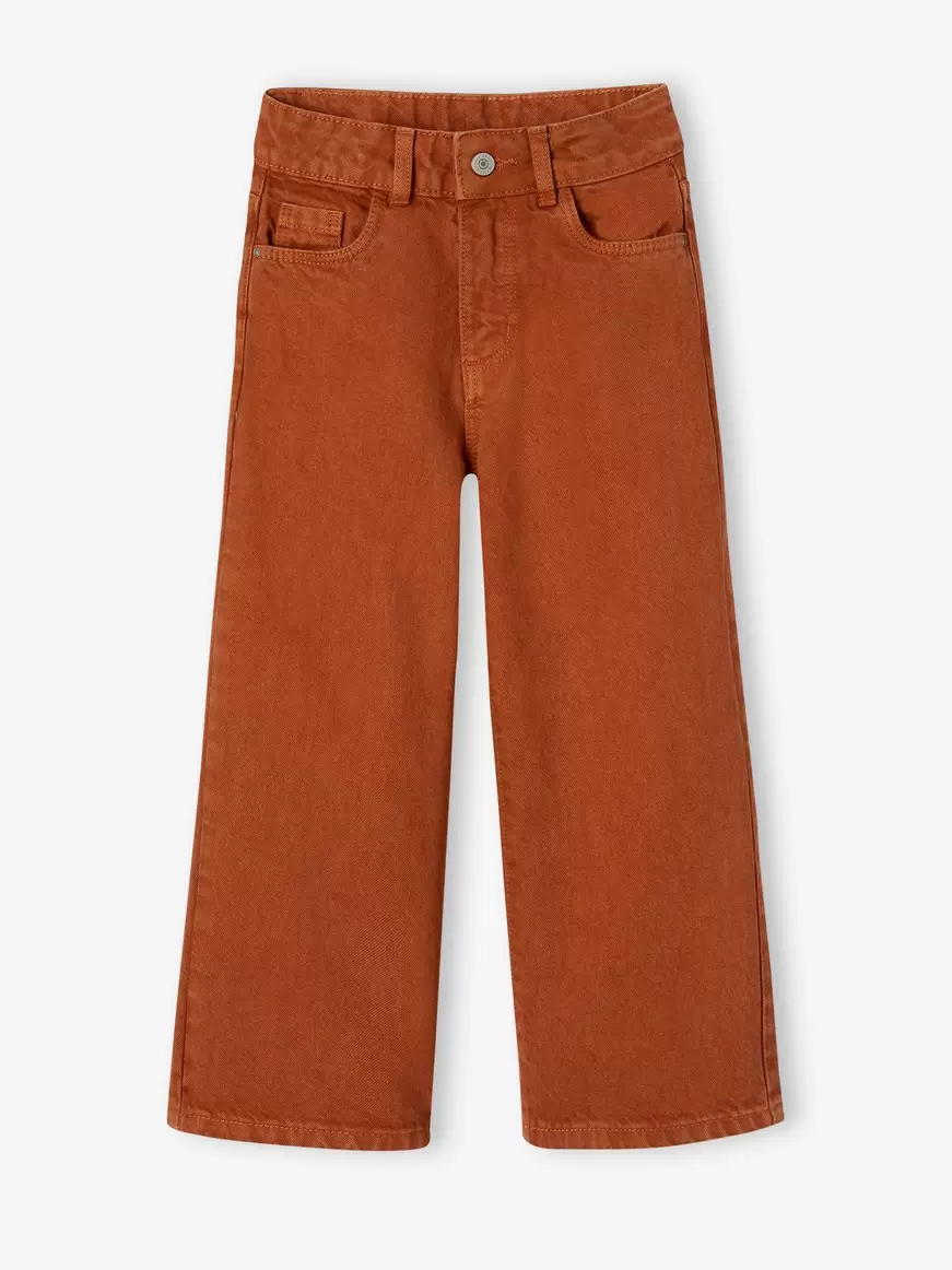 Pantalon large fille - caramel offre à 14,39€ sur Vertbaudet